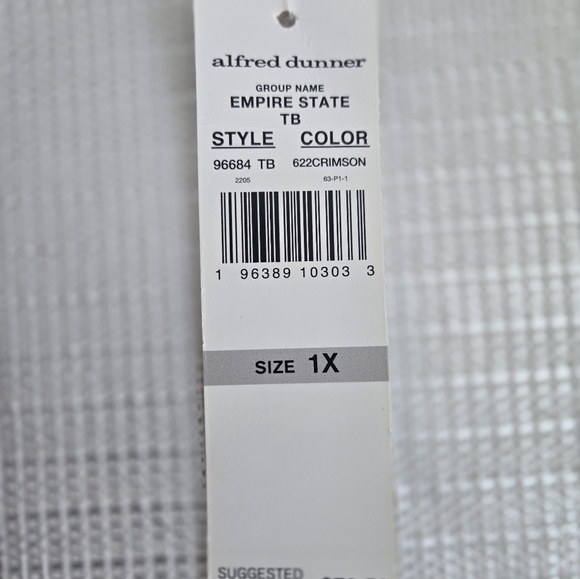 Alfred Dunner Women's Cardigan Style With Built In Shirt X Large NWT - Picture 9 of 14